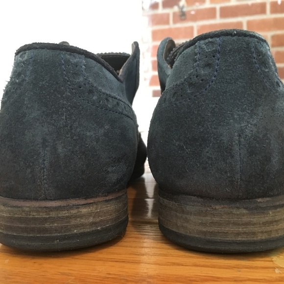 Hugo Boss Orange Leather Wingtip Suede main image 4